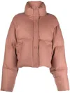 Joseph Padded Short Down Jacket In Pink
