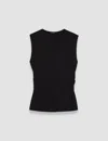 Joseph Pajol Crepe Jersey Top In Black