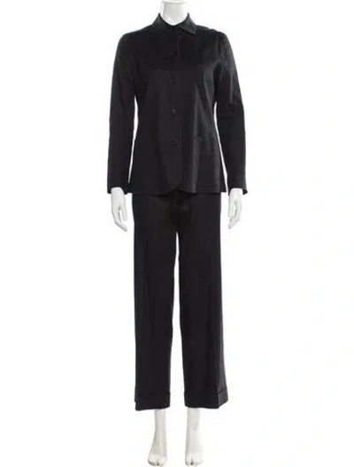 Pre-owned Joseph Pant Set In Black