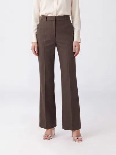 Joseph Pants Woman Color Brown In 棕色