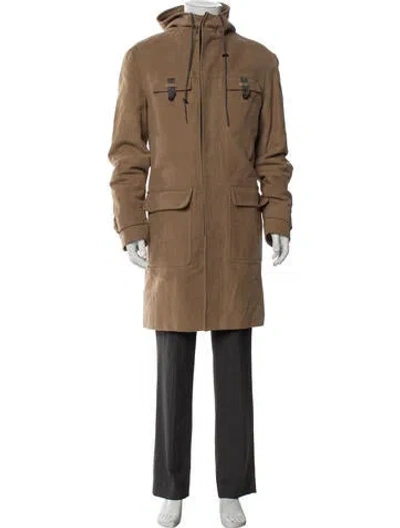 Pre-owned Joseph Parka In Brown