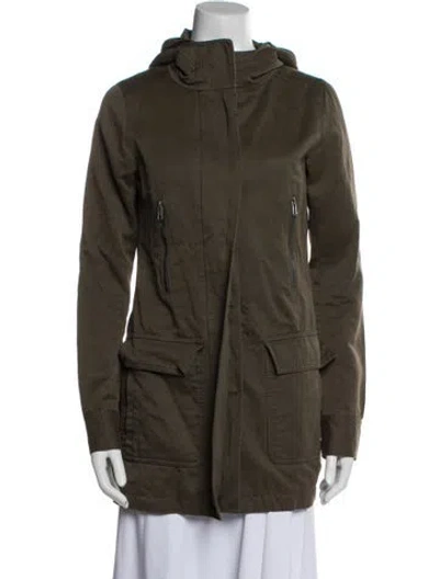 Pre-owned Joseph Parka In Green