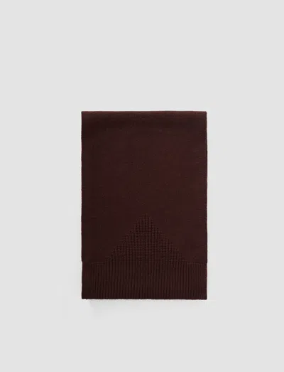 Joseph Pasilla Pure Cashmere Scarf In Purple