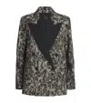 Joseph Patchwork Lace Double-breasted Jaden Blazer