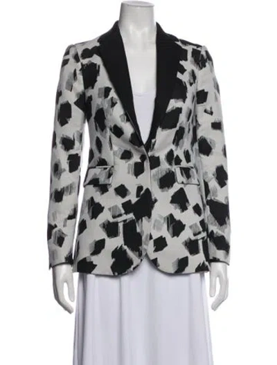 Pre-owned Joseph Patterned Blazer In Multicolor