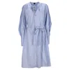 Joseph Penrose Midi Dress In Light Blue Cotton