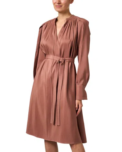 JOSEPH JOSEPH PENROSE WOOL & SILK-BLEND SHIFT DRESS