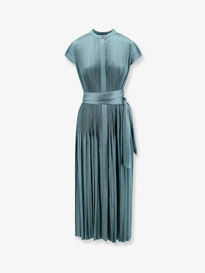 Joseph Phare Satin Dress In Green