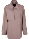 Joseph Double-breasted Trench Coat