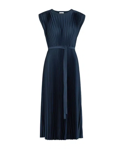 Joseph Pleated Dress In Black