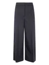 Joseph Temple Pant Light Gabardine Stretch In Blue