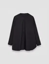 Joseph Poplin Botha Blouse In Black