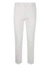 Joseph Bing Court Pant Light Gabardine Stretch In White