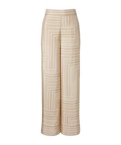 Joseph Printed Pattern Casual Pants In Neutral