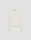 Joseph Pure Cashmere V Neck Jumper In Black