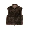 Joseph Reversible Shearling Jacket In Brown