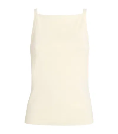 Joseph Rib-knit Tank Top In White