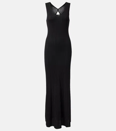 Joseph Ribbed-knit Maxi Dress