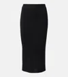 Joseph Ribbed-knit Midi Skirt