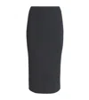 Joseph Ribbed-knit Midi Skirt In Black