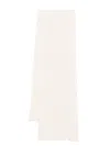 Joseph Ribbed-knit Scarf In White