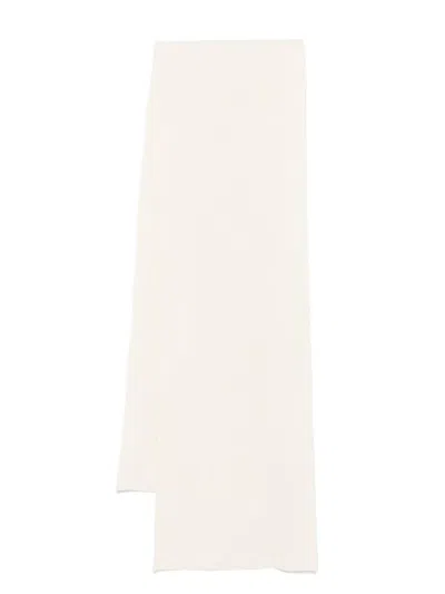 Joseph Ribbed-knit Scarf In White