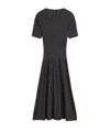 Joseph Ribbed Knit Midi Sweater Dress In Black