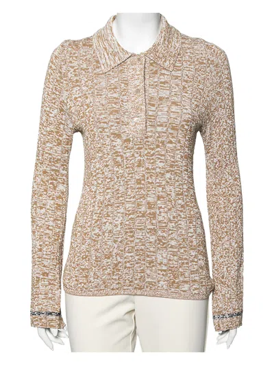 Pre-owned Joseph Ribbed Polo Sweater