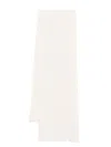 Joseph Ribbed Wool And Cashmere Scarf In Neutral