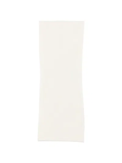Joseph Ribbed-knit Scarf In White