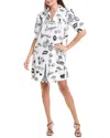 Joseph Ribkoff A-line Dress In White