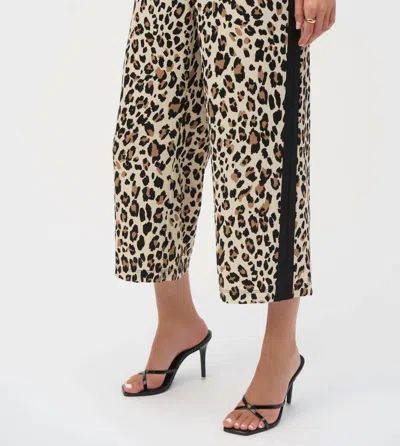 Joseph Ribkoff Animal Print Casual Trousers In Multi