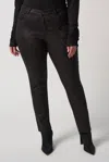 Joseph Ribkoff Animal Print Slim-fit Jeans In Mocha/black In Multi