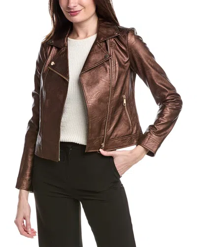 Joseph Ribkoff Asymmetrical Zip Jacket In Green