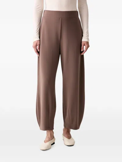 Joseph Ribkoff Baloon Pull-on Trousers In 브라운