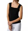 Joseph Ribkoff Square Neck Camisole In Black In Black