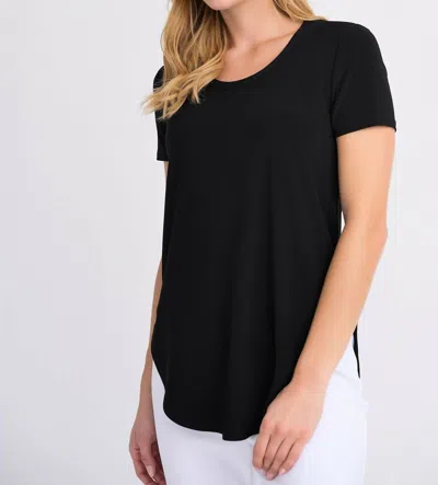 Joseph Ribkoff Basic Tee In Black