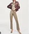 Joseph Ribkoff Beige Flared Pants In Java In Multi