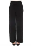 Joseph Ribkoff Belted Pull On Wide Leg Pants In Black In Black