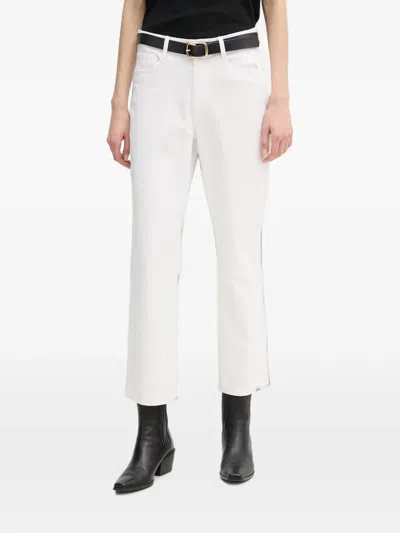 Joseph Ribkoff Belt-loops Jeans In White