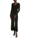 Joseph Ribkoff Scoop Neck Jumpsuit In Black In Black