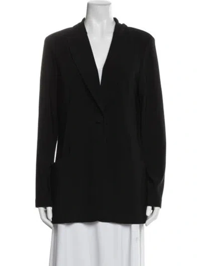 Pre-owned Joseph Ribkoff Blazer In Black