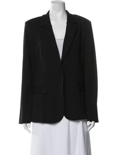 Pre-owned Joseph Ribkoff Blazer In Black