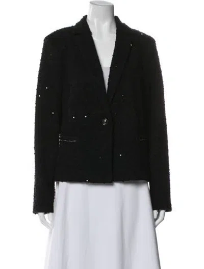 Pre-owned Joseph Ribkoff Blazer In Black