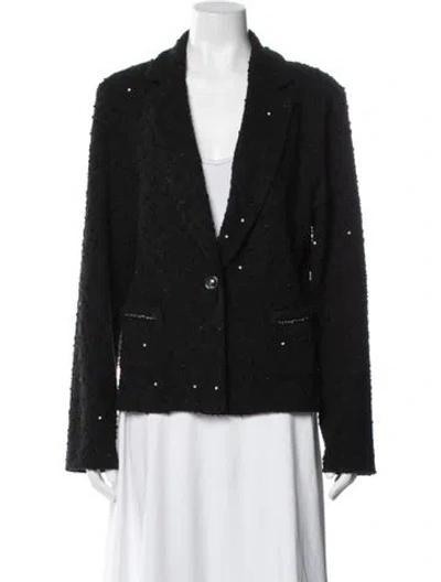 Pre-owned Joseph Ribkoff Blazer In Black