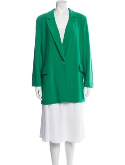 Pre-owned Joseph Ribkoff Blazer In Green