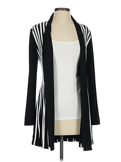 Pre-owned Joseph Ribkoff Blazer Jacket In Black