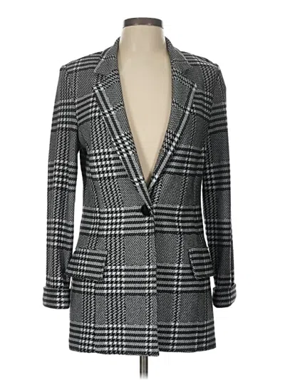 Pre-owned Joseph Ribkoff Blazer Jacket In Gray