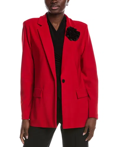 Joseph Ribkoff Blazer In Red