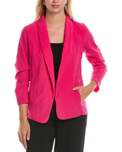 Joseph Ribkoff Blazer Top In Pink